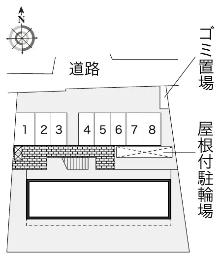 ★手数料０円★川崎市中原区上小田中３丁目　月極駐車場（LP）